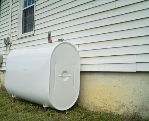 Above Ground Fuel Tank Install